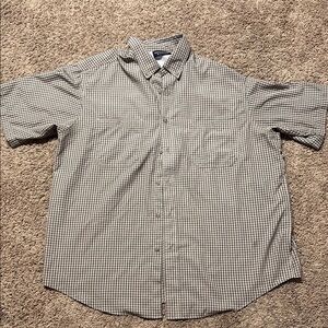 Checkered Short Sleeve button-up